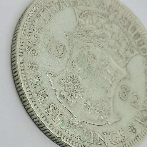 South Africa 1932 half crown VF+