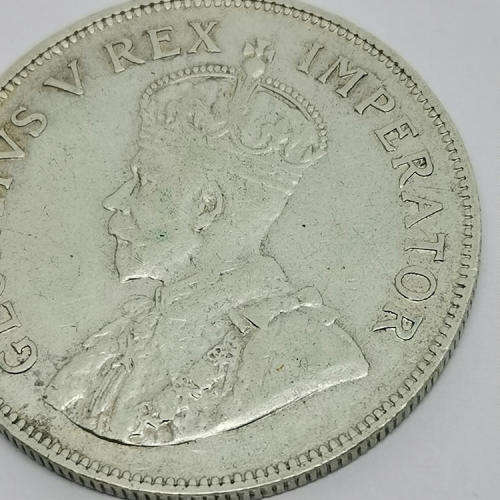 South Africa 1932 half crown VF+
