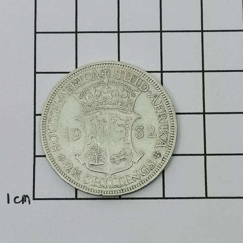 South Africa 1932 half crown VF+