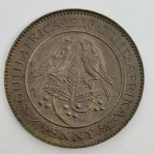 South Africa 1923 farthing AU