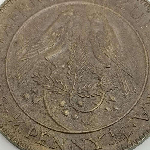 South Africa 1923 farthing AU