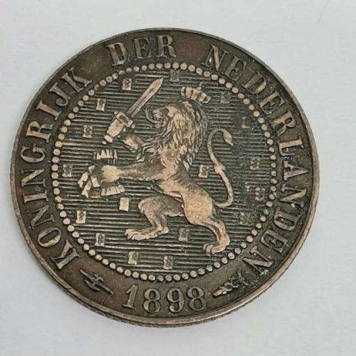 1898 Netherlands 2½ cent