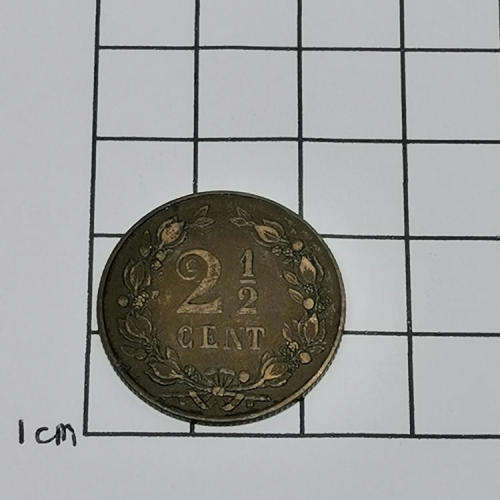 1898 Netherlands 2½ cent