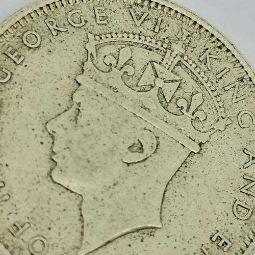 Malaya 1939 Twenty cent XF+