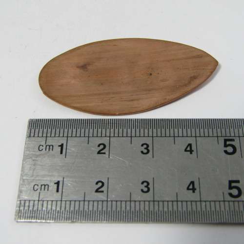 Lot of 8 elongated coins - various designs