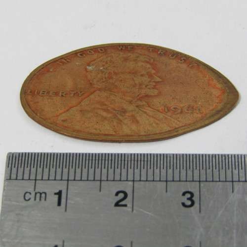 Lot of 3 different elongated cents - Tom Hollywood, Thank you, Rosemont