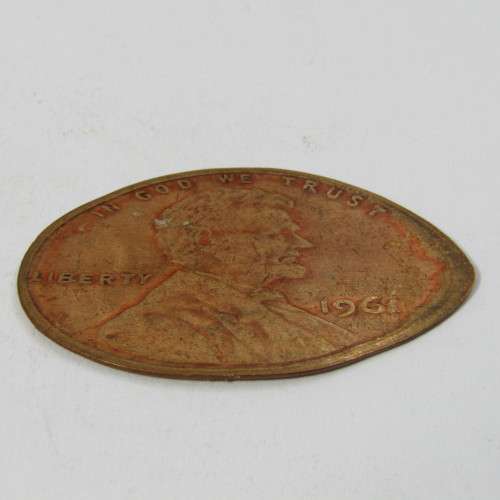 Lot of 3 different elongated cents - Tom Hollywood, Thank you, Rosemont