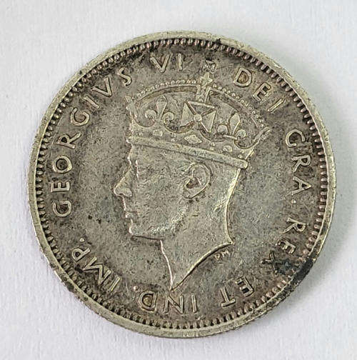 Cyprus 1938 silver four and a half piastres - XF