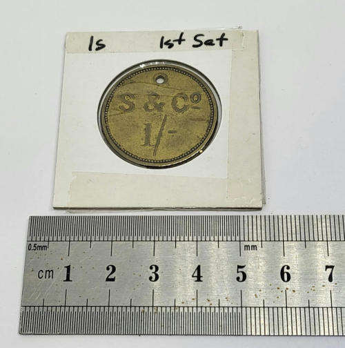 Strachan and Co tokens - Set 1 - Full set