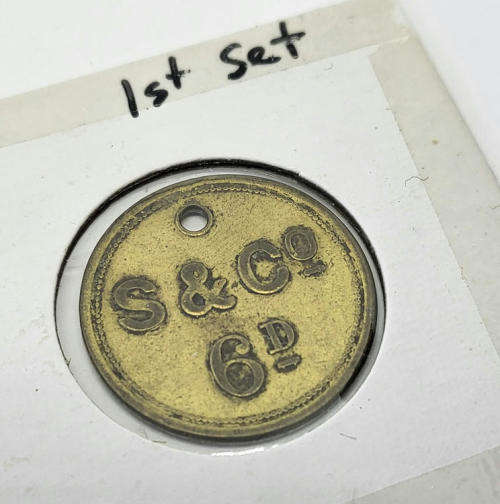 Strachan and Co tokens - Set 1 - Full set