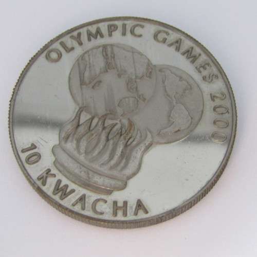 Malawi 2000 Olympic games 10 Kwacha proof coin