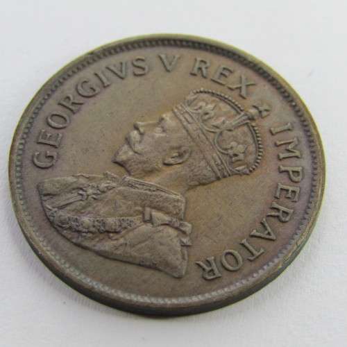 1926 SA Union half penny - AU+ - almost no wear