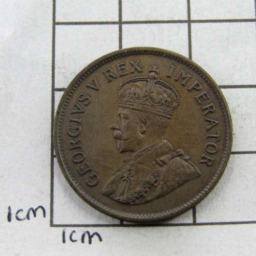 1926 SA Union half penny - AU+ - almost no wear