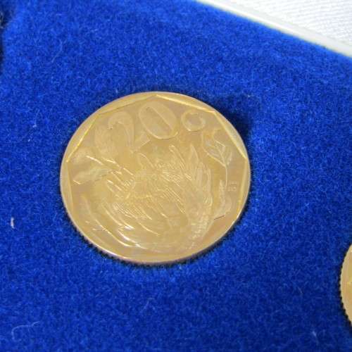 1991 South Africa short proof set