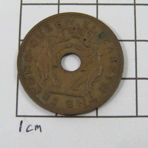 Lot of 11 different year Rhodesia & Nyasaland half pennies & pennies