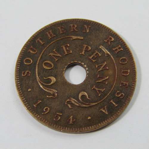 Lot of 14 Southern Rhodesia half pennies & pennies