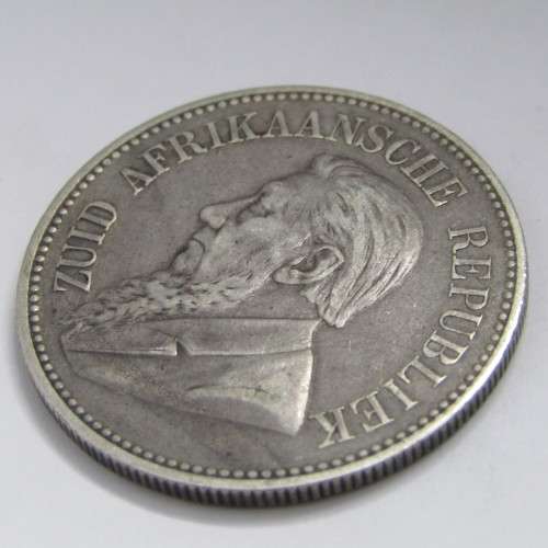 1894 Paul Kruger ZAR half crown VF
