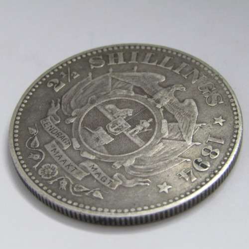 1894 Paul Kruger ZAR half crown VF
