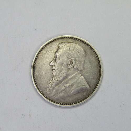 1894 Paul Kruger ZAR 3 pence VF - scarce