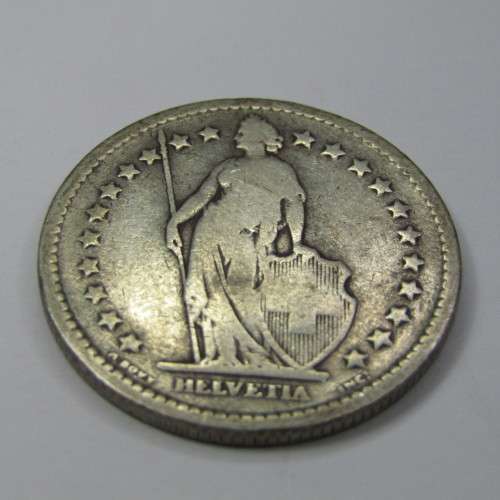Switzerland 1879 Two Franc