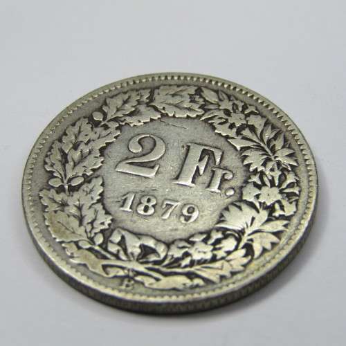 Switzerland 1879 Two Franc