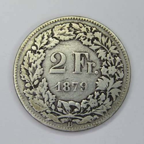 Switzerland 1879 Two Franc