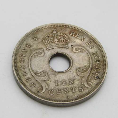 1911 copper nickel East Africa 10 cent XF