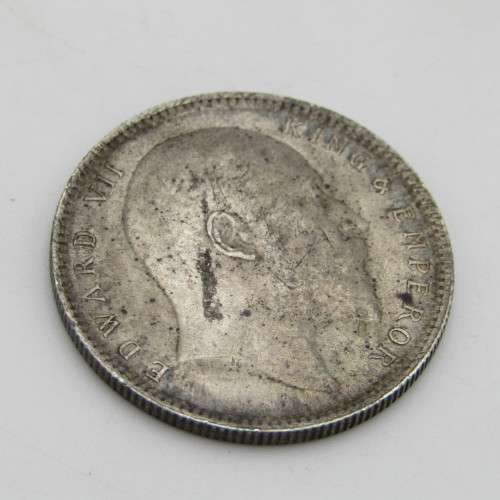1906 One rupee British - India XF+