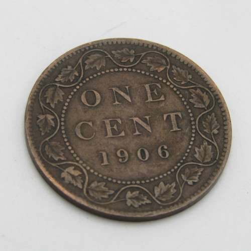 1906 Canada one cent
