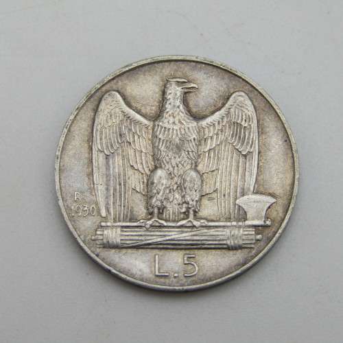 1930 Five Line silver Italy
