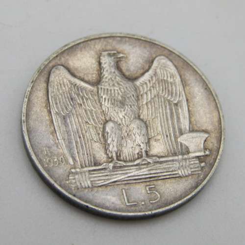 1930 Five Line silver Italy