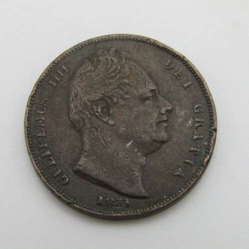 1831 Great Britain Farthing William 4