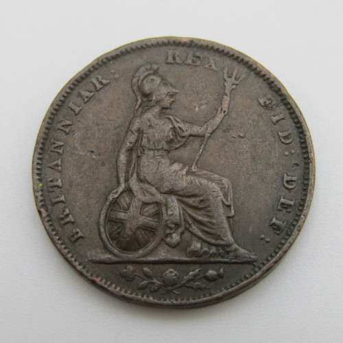 1831 Great Britain Farthing William 4