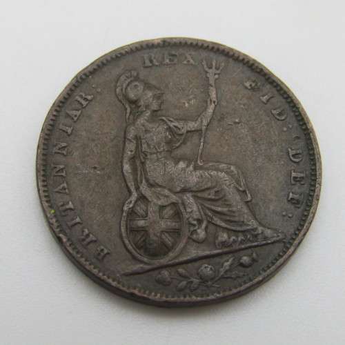1831 Great Britain Farthing William 4