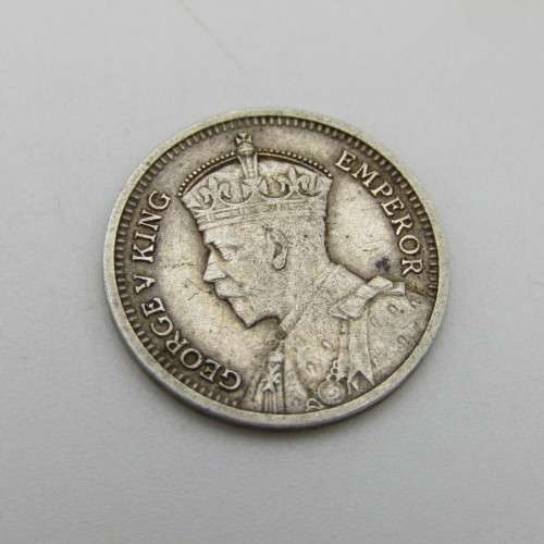 Southern Rhodesia 1934 3d tickey