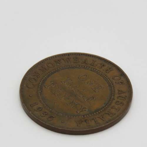 Australia 1935 half penny - XF