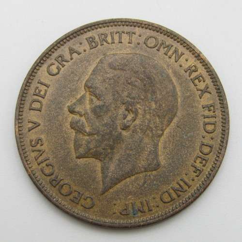 1934 Penny AU+ - Great Britain