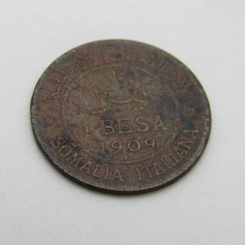 Italian Somaliland 1909 one Besa