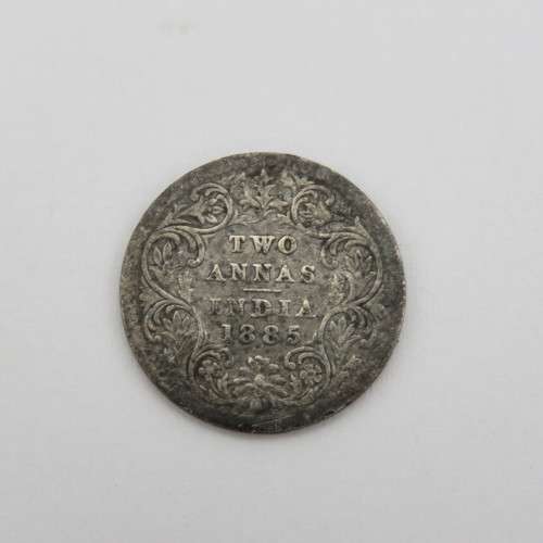 British India 1885 Two annas