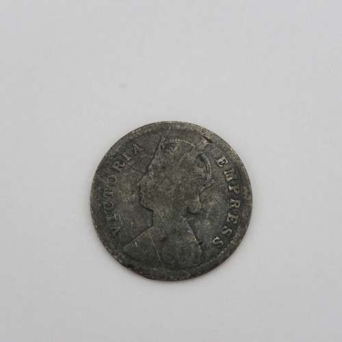 British India 1885 Two annas