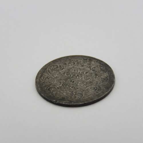British India 1885 Two annas