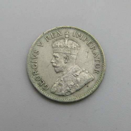 South Africa 1926 tickey 3 VF + or better