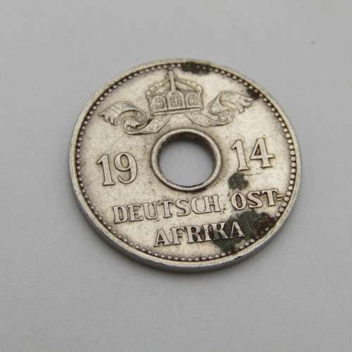 German East Africa 1914 J 5 Heller XF +