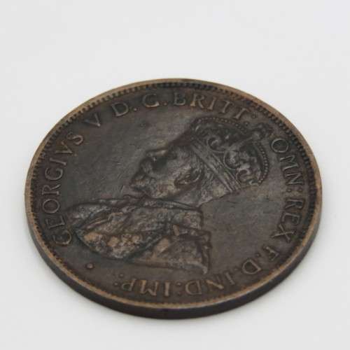Australia 1914 H half penny VF+