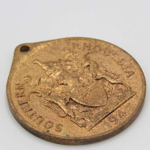 1947 Southern Rhodesia Royal Visit medallian