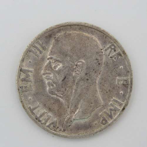 Italy 5.Line 1937 - Silver XF