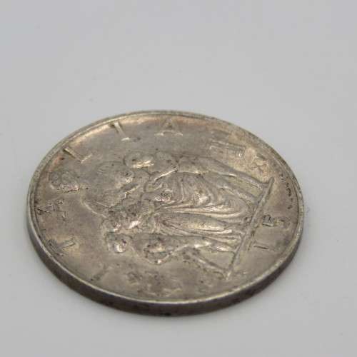 Italy 5.Line 1937 - Silver XF
