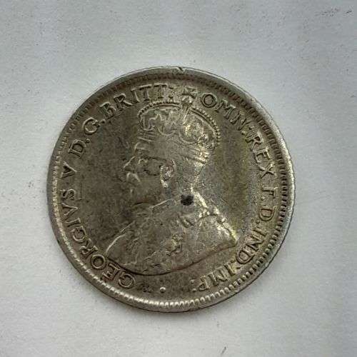 Australia 1917 sixpence VF