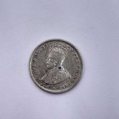 Australia 1917 sixpence VF