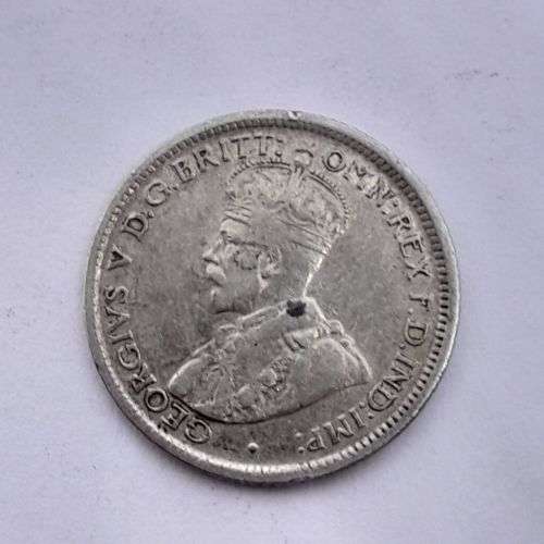 Australia 1917 sixpence VF